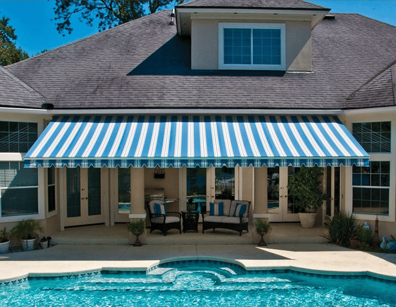 Haddon Township- Retractable Awnings, Canvas Awnings, Permanent Awnings